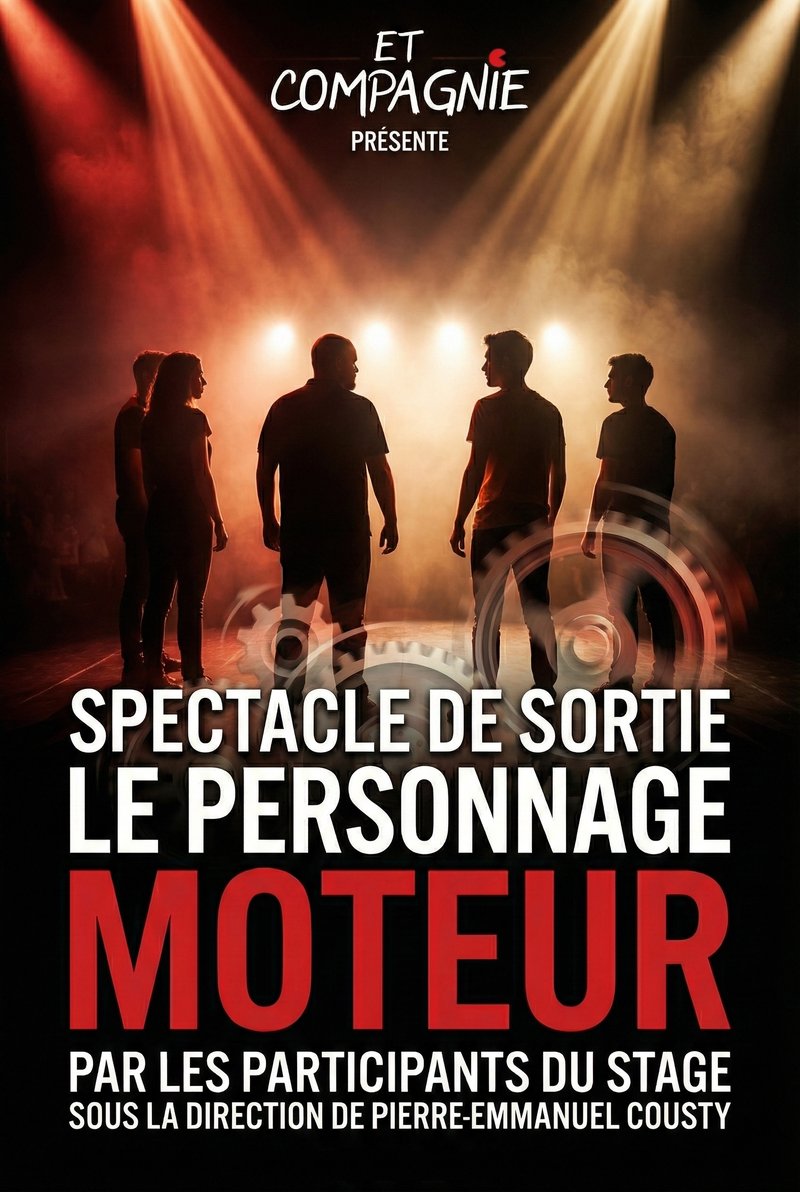 Spectacle sortie de stage impro - Le personnage moteur
